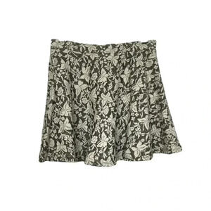 Forever 21 Butterfly Floral Skirt